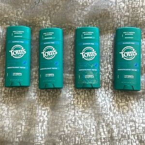 4 Tom’s of Maine Deodorant Bundle